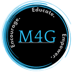 The M4G Advocacy Media logo.
